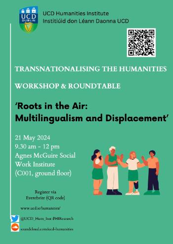 \'Roots in the Air: Multilingualism and Displacement\' workshop\n